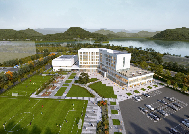 중소벤처기업 전남연수원 조감도