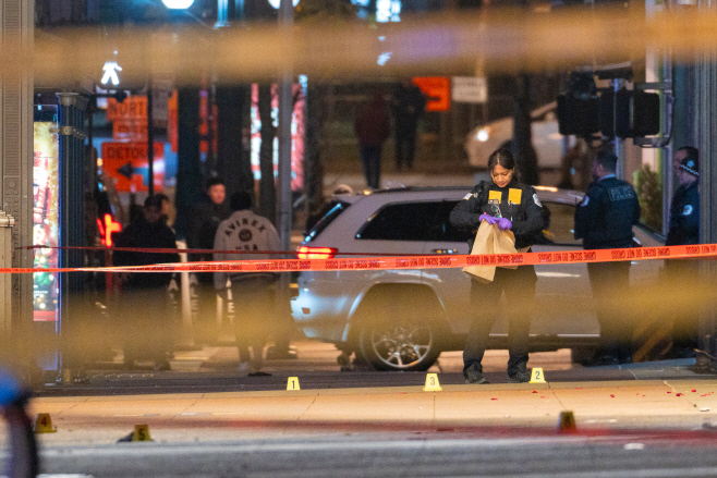 Chicago Shooting <YONHAP NO-3624> (AP)
