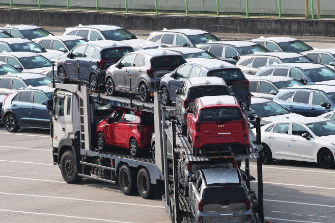 한미 관세협상 타결, 자동차 관세도 15%로<YONHAP NO-4063>