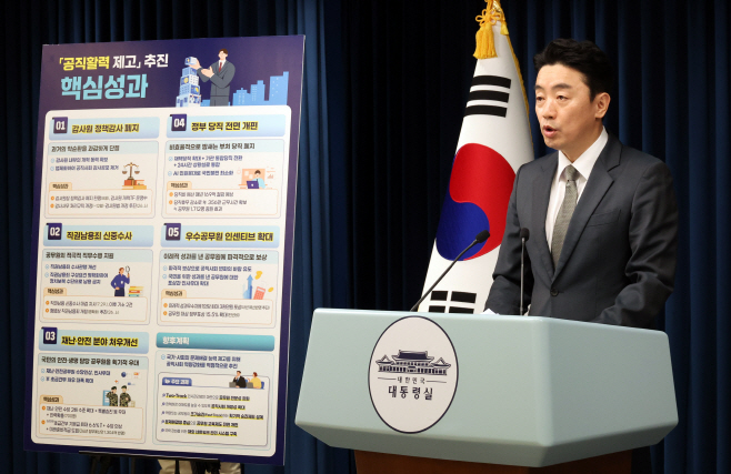 강훈식 비서실장, 공직역량강화 브리핑<YONHAP NO-4053>