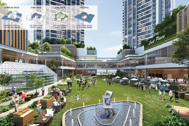 01.2 청주시-한국투자증권, 복대동 복합개발 사업추진 협상 체결. 사진(예상조감도2)