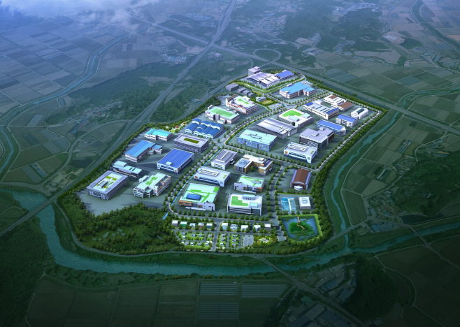 진천 테크노폴리스 산업단지 조감도