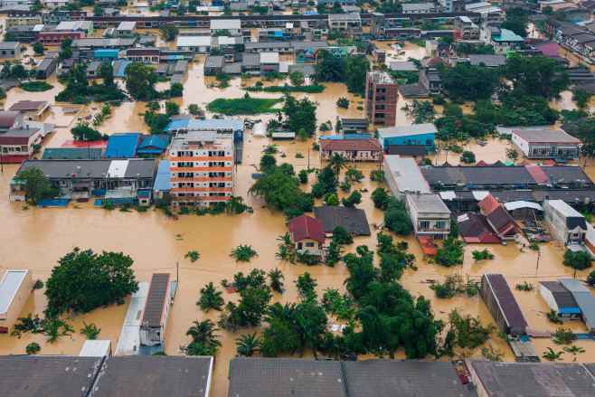 THAILAND-FLOODS <YONHAP NO-4356> (AFP)