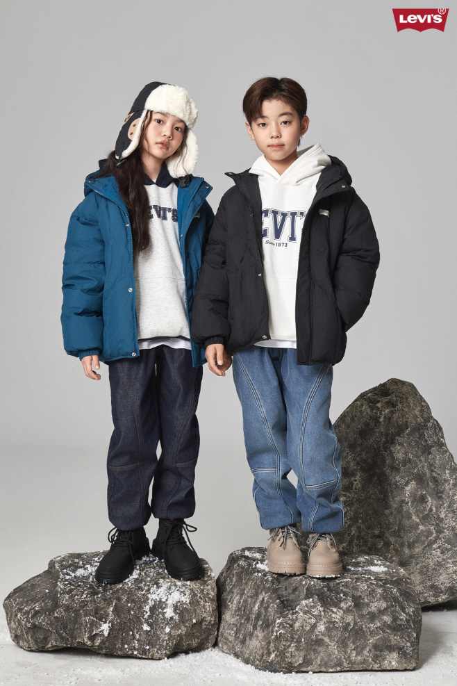 [이미지 3] 한세엠케이 리바이스키즈, 2025 겨울 컬렉션 ‘오리지널 리더 인 데님’ 출시