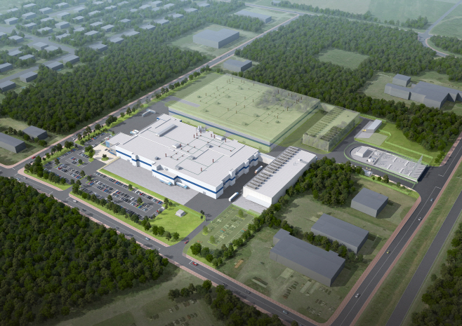중요비_솔루스첨단소재_캐나다 전지박 공장 조감도