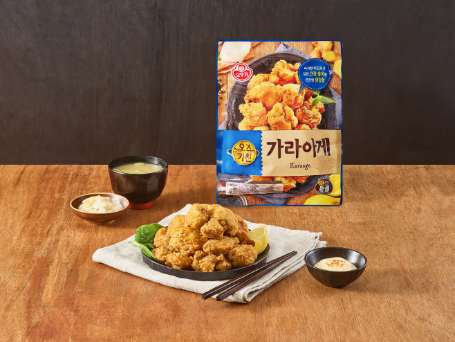 오뚜기 오즈키친 가라아게 연출컷