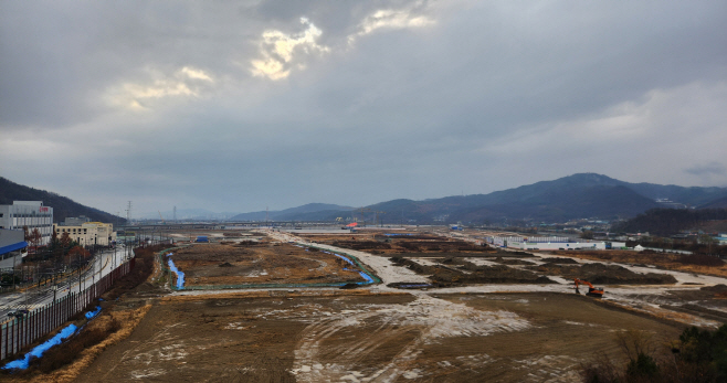 남양주 진접2지구 건설현장 전경