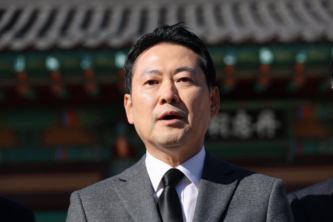 발언하는 국민의힘 장동혁 대표<YONHAP NO-2756>