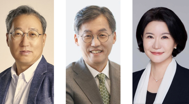 인터넷은행 3사 대표(윤호영,최우형,이은미)