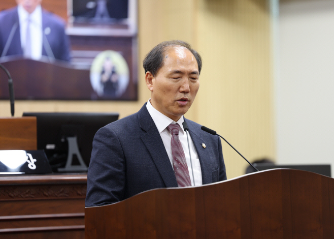 1-1. 남인범 의원(발언사진)