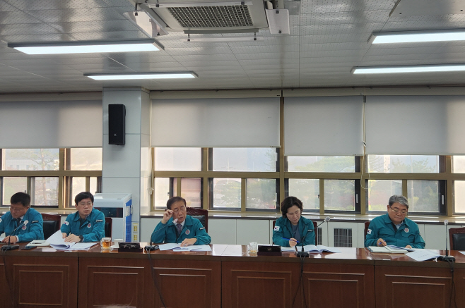 보도 1) 겨울철 자연재난 상황판단 회의(2)