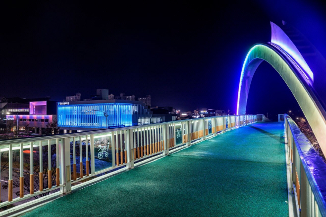 증평군 야간경관조명설치 사업1