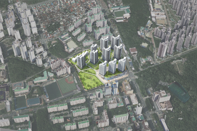 고덕역 도심 공공주택 복합지구 개발사업 조감도