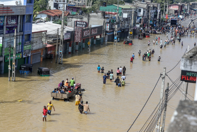 SRI LANKA FLOOD <YONHAP NO-6080> (EPA)