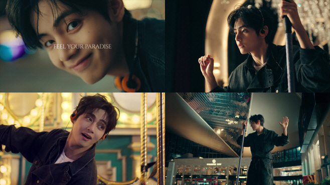[사진] BTS 뷔 파라다이스 브랜드 영상 스틸컷
