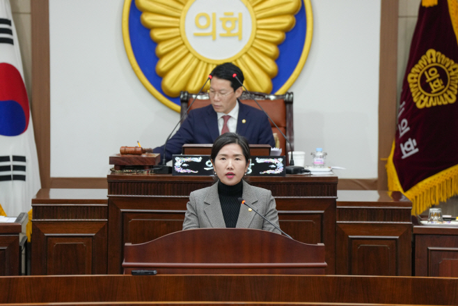 포천시의회 손세화 의원 5분 자유발언1