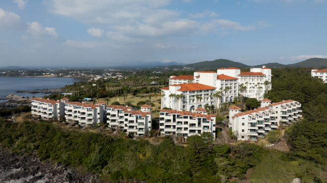 소노캄 제주 빌라 전경