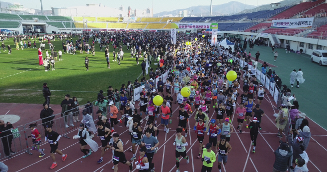양산전국하프마라톤 지난해 대회1