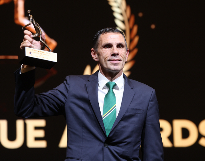 K리그1 감독상 수상한 거스 포옛<YONHAP NO-4188>