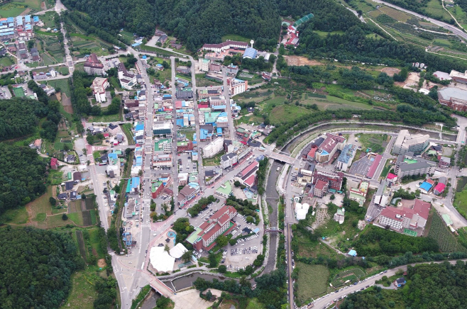 251203 충주, 동서울~수안보 시외버스 노선 정상 운행(수안보 전경1)