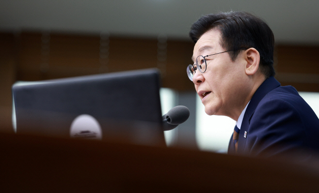 이재명 대통령, 수석보좌관회의 발언