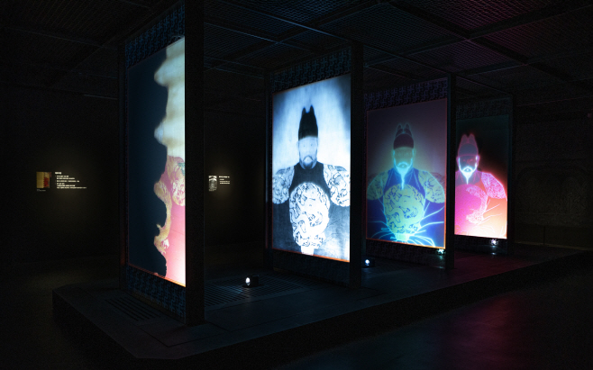 그림5. 전시실 전경(LAB 3. 복원복제, 시간을 되살리다_디지털 복원