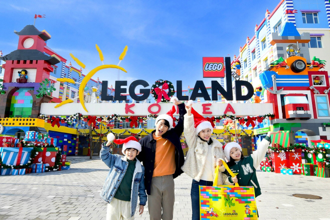 사진 레고랜드 겨울 축제 메리 브릭스마스 11월 21일 개시
