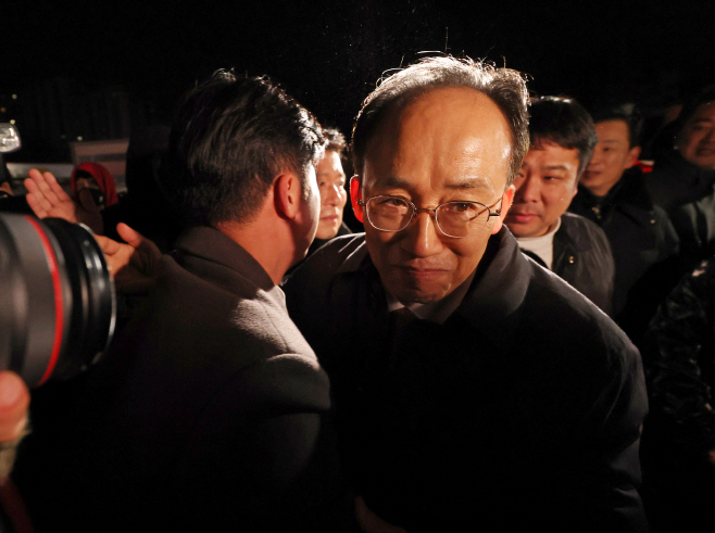 국민의힘 추경호 의원 구속영장 기각<YONHAP NO-1113>