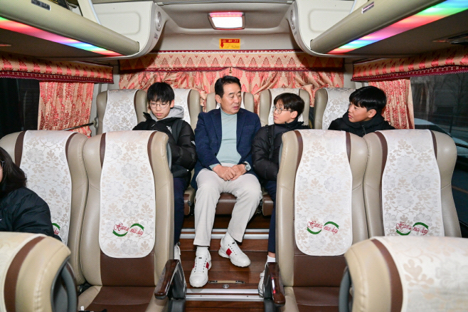 1-2 포천시-포천교육지원청, 학생통학 순화버스 포춘버스 현장 점검 실시