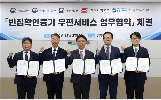 빈집확인등기 우편서비스