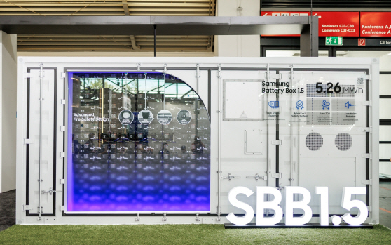 [사진] 삼성SDI의 대한민국 기술대상 수상 제품 'SBB(Samsung Battery Box)'
