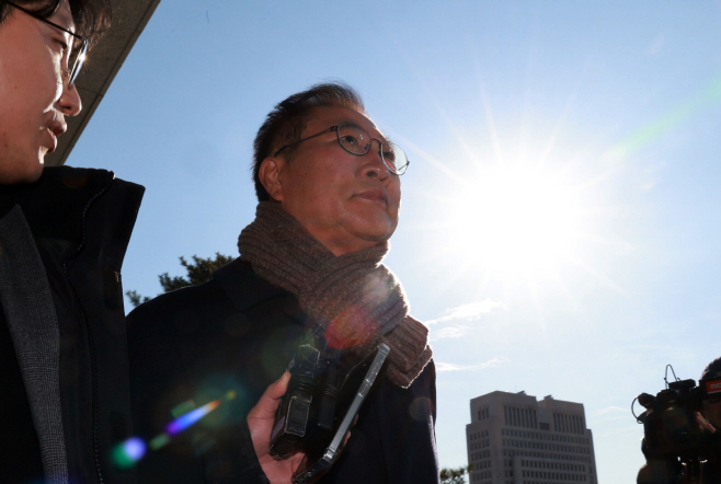 박성재 전 장관 내란 특검 소환<YONHAP NO-4277>