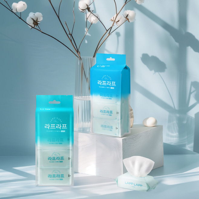 크린랩, 휴대가 간편한 라프라프 미니 물티슈 2종 출시