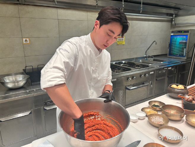 안다즈 서울 강남 '제철의 맛' 김장 클래스