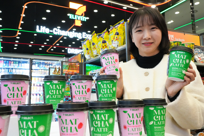 7-11) 세븐셀렉트 말차라떼 2종_01