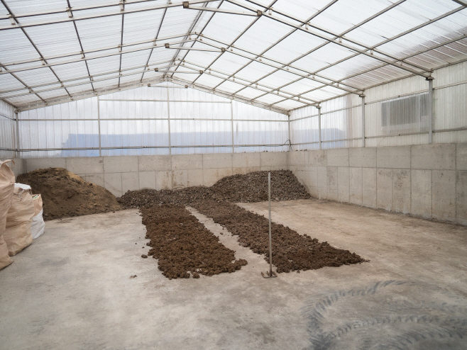 근로자 스스로 가축분뇨 퇴비 관리가 아주 우수한 사례