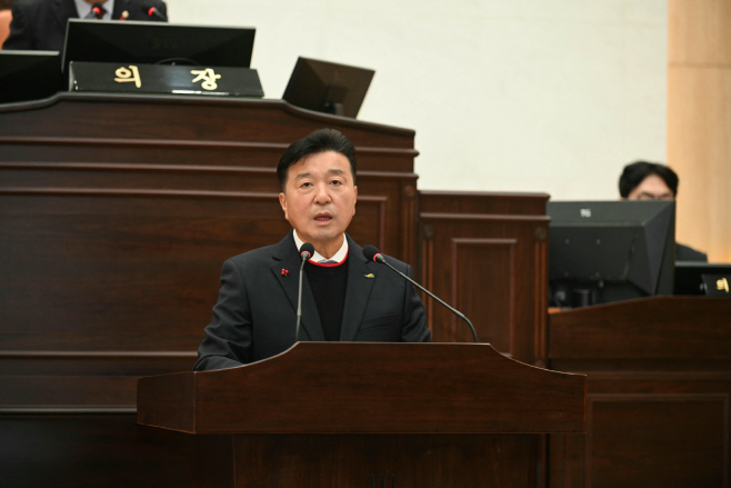 최재구 예산군수, 시정연설 통해 2026년 군정 비전 제시