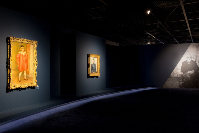 서울 예술의전당 한가람디자인미술관에서 열리고 있는 '오랑주리-오르세 미술관 특별전 세잔, 르누아르' 전경. 예술의전당