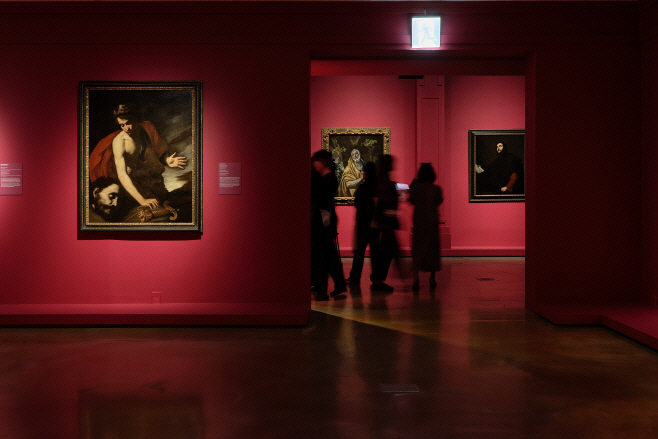 '르네상스에서 인상주의까지 샌디에이고 미술관 특별전' 전경. 가우디움어소시에이츠