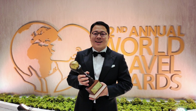 여행업계 오스카상 월드 크루즈 어워즈 폴리트립스 최졸걸 대표 수상