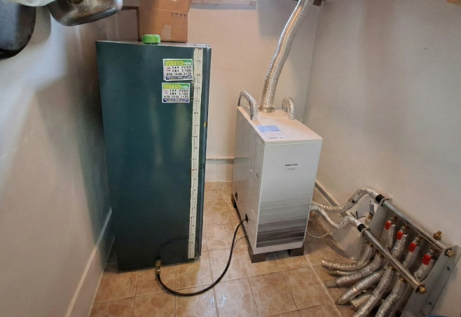 경로당 보일러 교체 사진