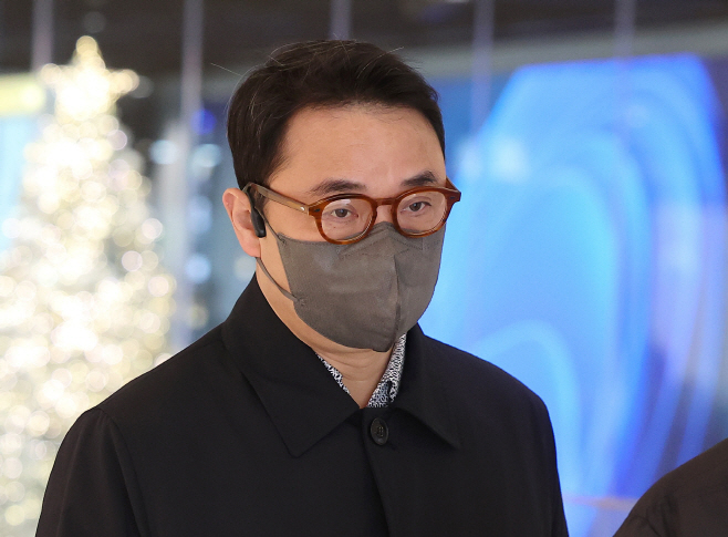 특검 출석하는 김진우씨<YONHAP NO-3079>