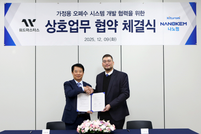 귀뚜라미 나노켐-위드마스터스 업무협약