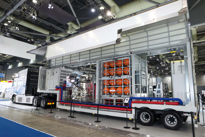 [사진자료 2] WHE 2025 베스트 프로덕트 미디어 어워드에서 엑설런트 픽에 선정된 현대자동차그룹의 ‘이동형 수소 충전소’