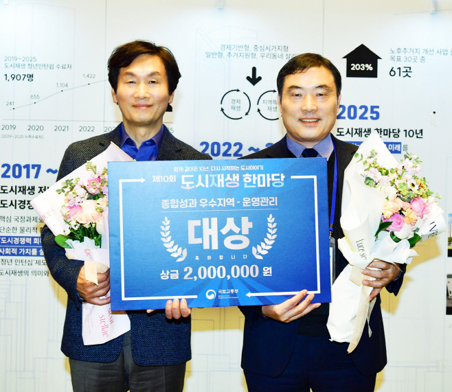 경산시 - 경산시, 도시재생종합성과평가 ‘대상’ 수상 (1)