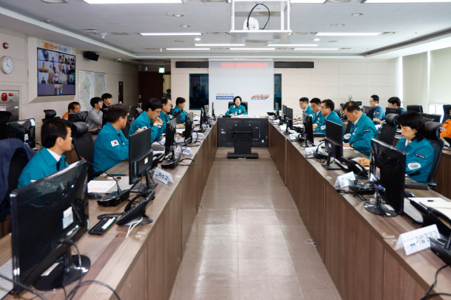 이천시 행정안전부 2025년 여름철 자연재난 대책추진 기관표장