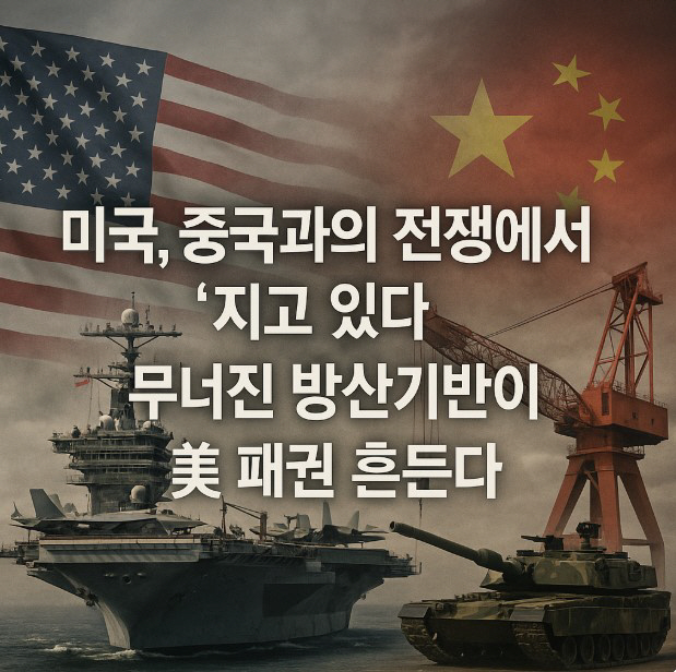 1211 미국, 중국과의 전쟁에서 '지고 있다 v.1