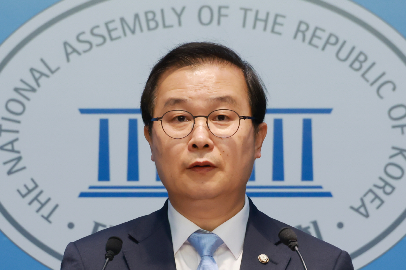 최고위원 보궐선거 출마 선언하는 민주당 이건태 의원