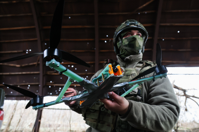 Russian troops use drones in special military operation zone