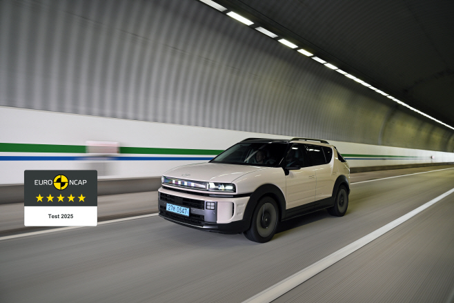 (사진) 현대차 디 올 뉴 넥쏘, 유럽 안전성 평가서 최고 안전 등급(★★★★★) 획득